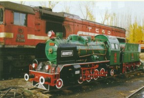 KL46004 during overhaul in 1998. This engine has also the name Mehmetçik. Photo J. Peakman