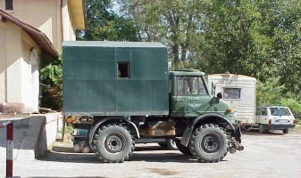 A TCDD Unimog truck