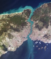 Satellite picture of the Bosphorus, ISS pictures, NASA, April 2004