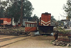 Adana depot turntable. Photo Malcolm Peakman 1998