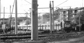 Ankara station track side, 1971 / 72