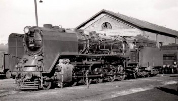 56097 on Ankara Depot. 20th August 1955