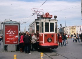 Istanbul Nostalgic Trawmay, April 2011. Photo Jack May